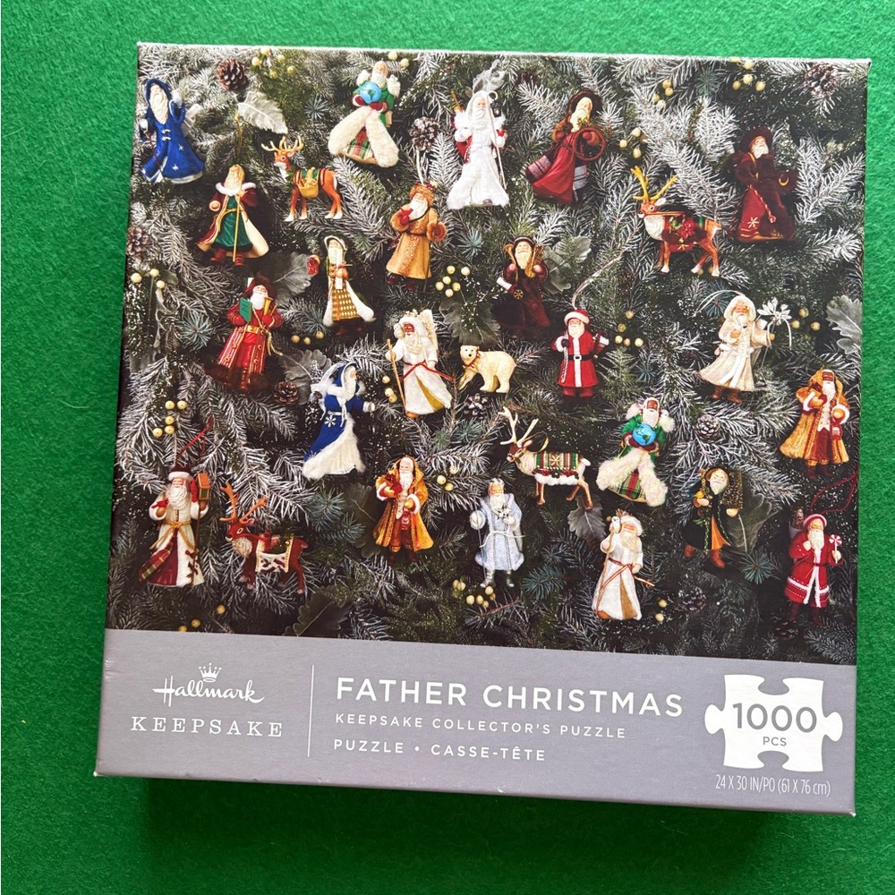 Hallmark Keepsake Father Christmas 1000 piece puzzle